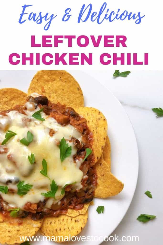 Leftover Chicken Chili Recipe