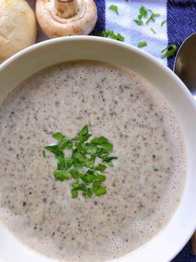 Easy Mushroom Soup Recipe