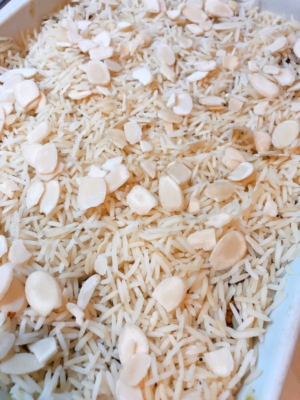 rice in biryani