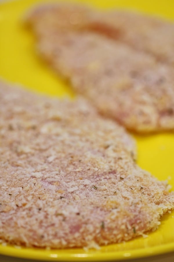 chicken schnitzel panko crumbed.