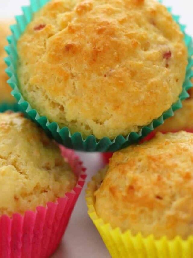 Cheese and Bacon Muffins Recipe