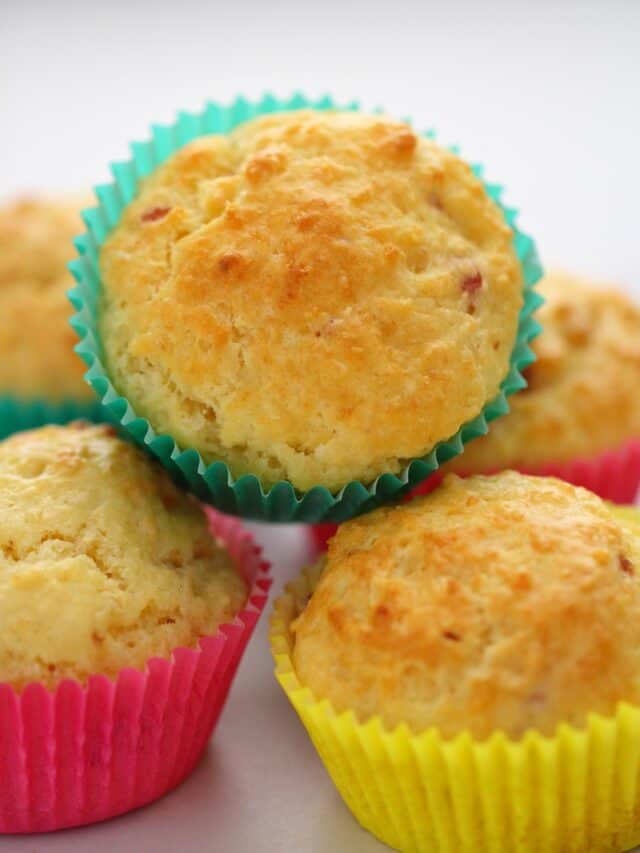 Cheese Bacon Muffins Recipe