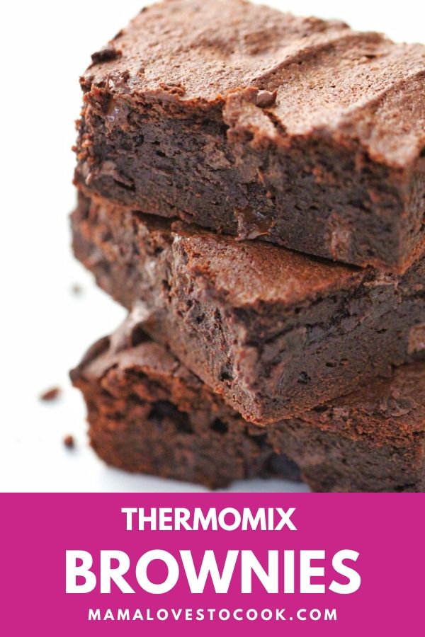 Thermomix brownies Pinterest Pin