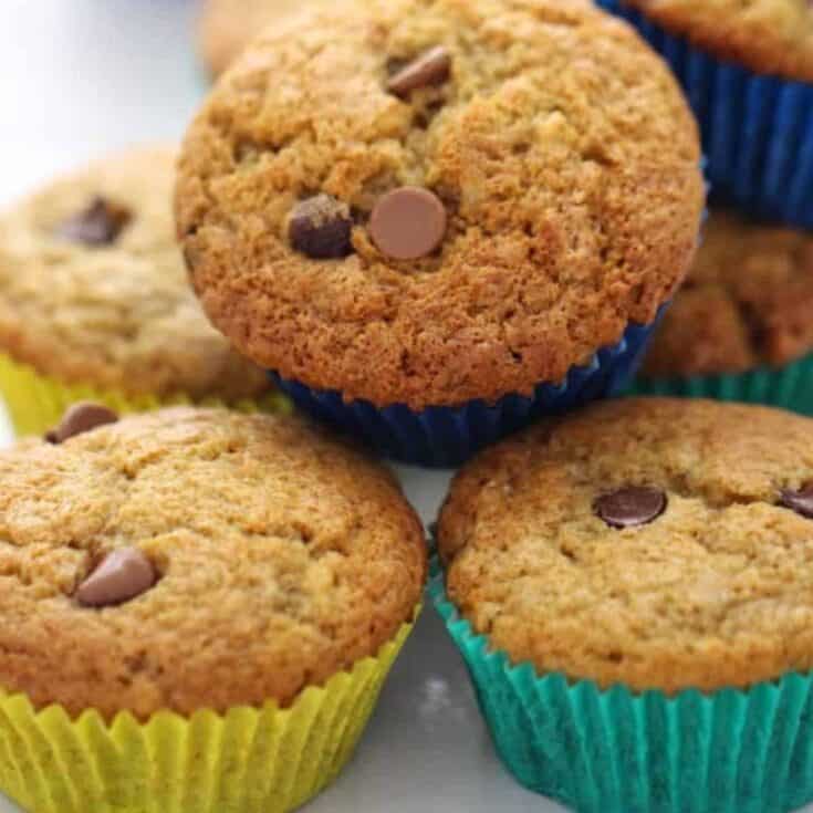 Banana Choc Chip Muffins
