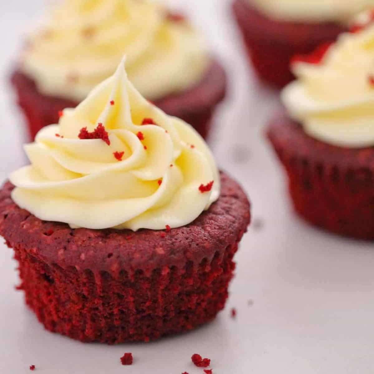 Thermomix Red Velvet Cupcakes.