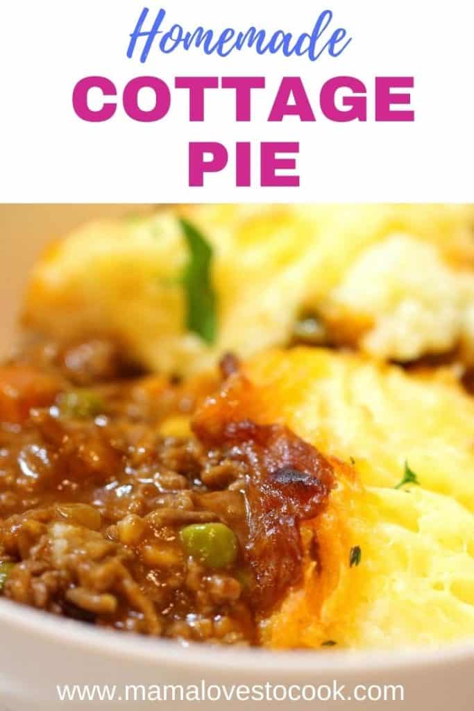 Cottage Pie Recipe Pinterest