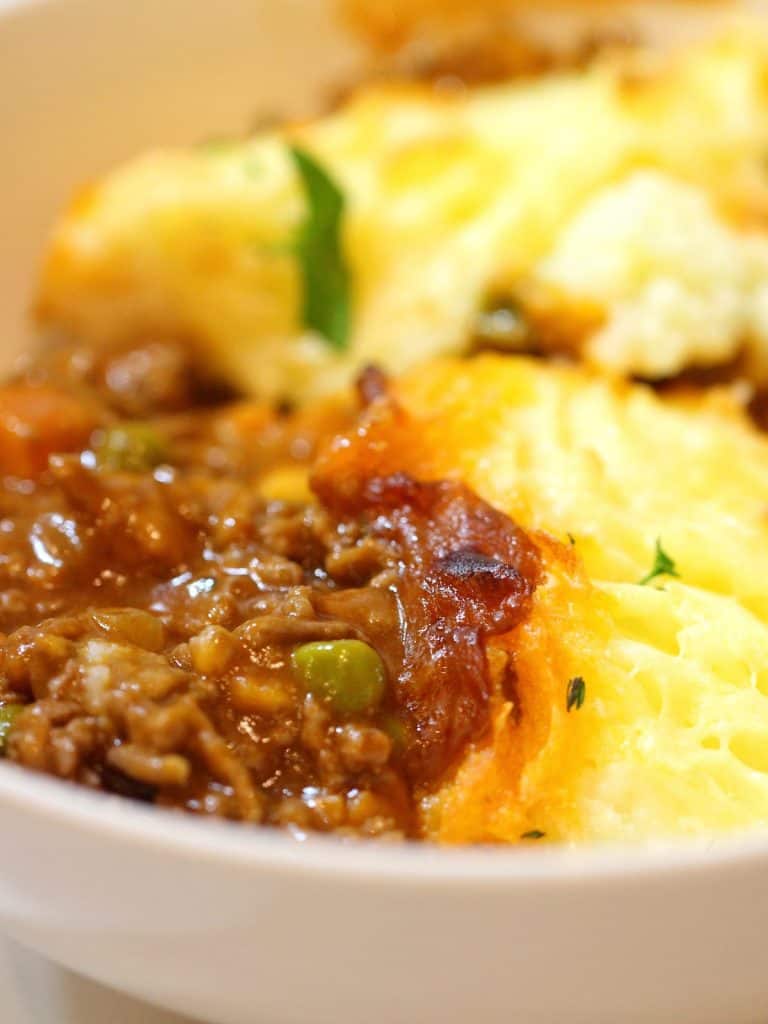 Cottage Pie in a bowl