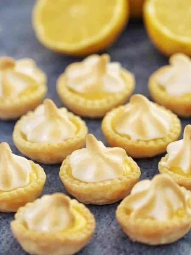 Mini Lemon Meringue Tarts Recipe