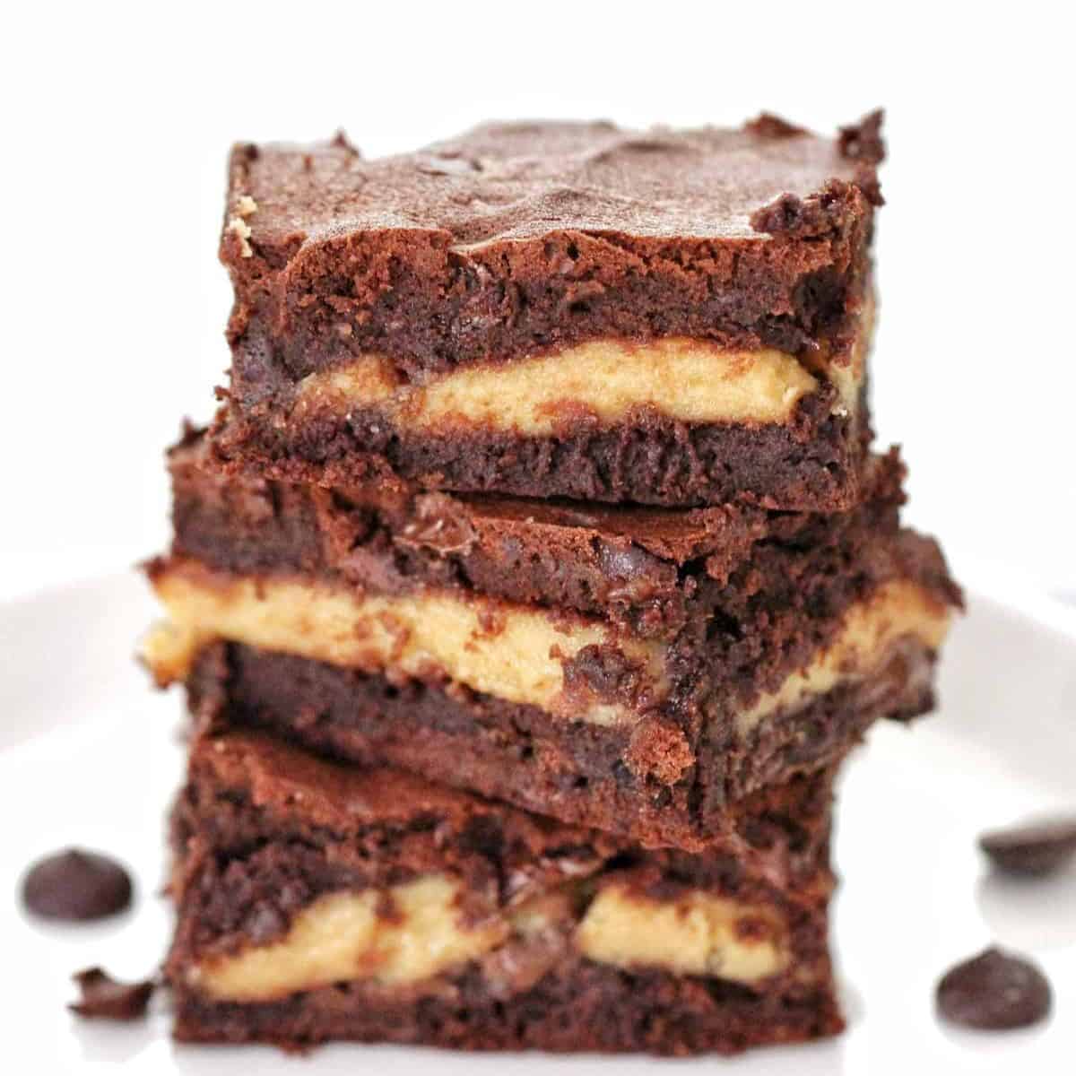 Peanut Butter Chocolate Brownies Thermomix.