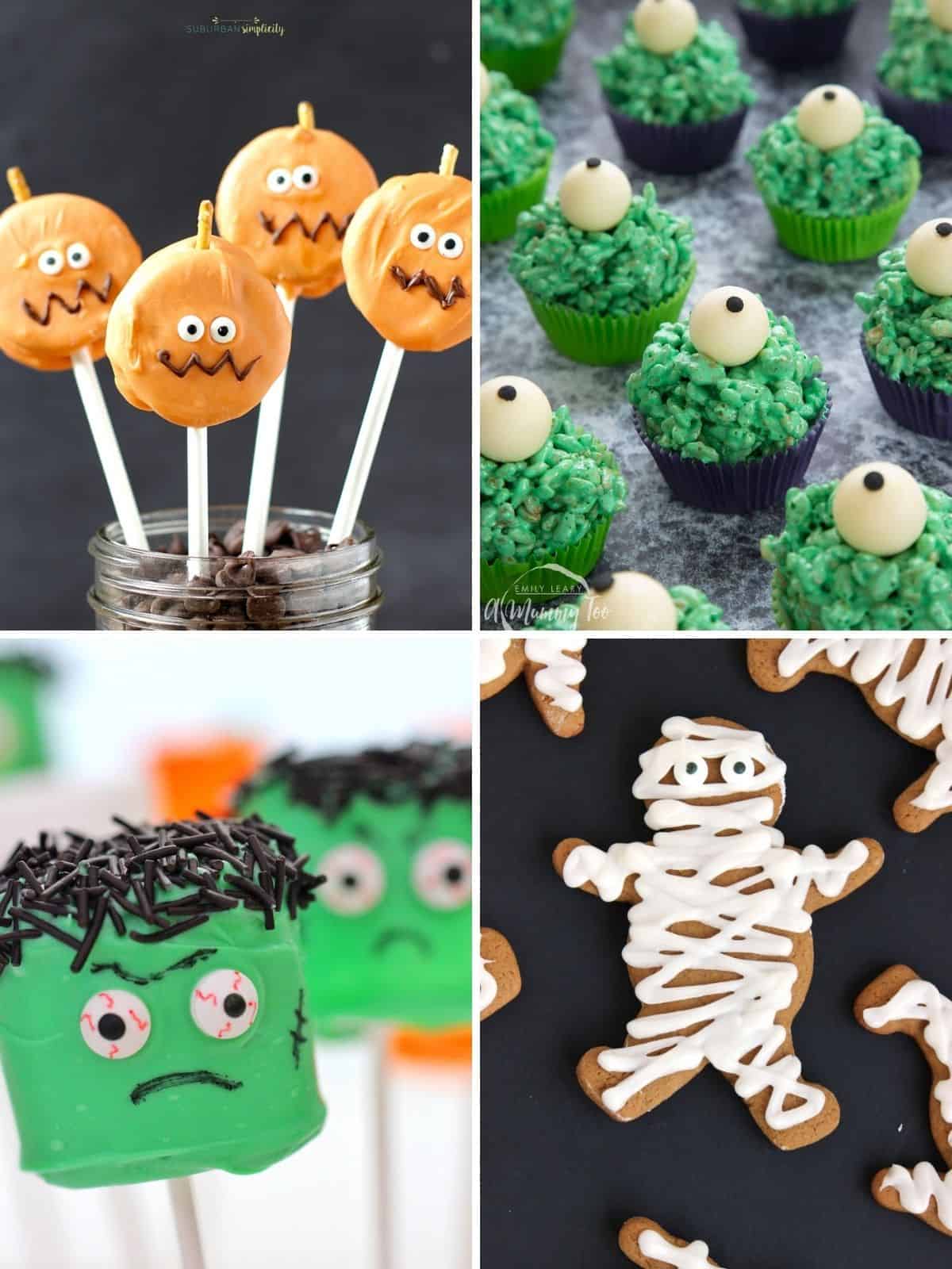 Halloween Treats collage