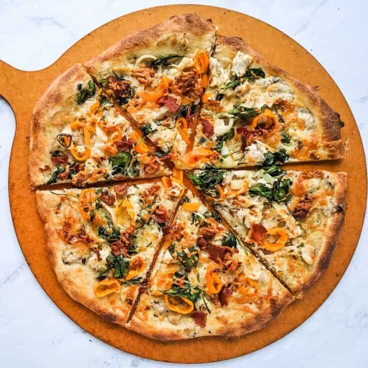 Image for Leftover Turkey Pizza