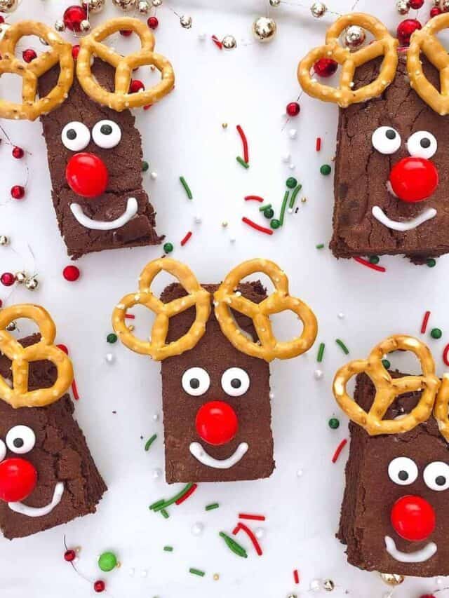 Cute Christmas Brownies Recipe