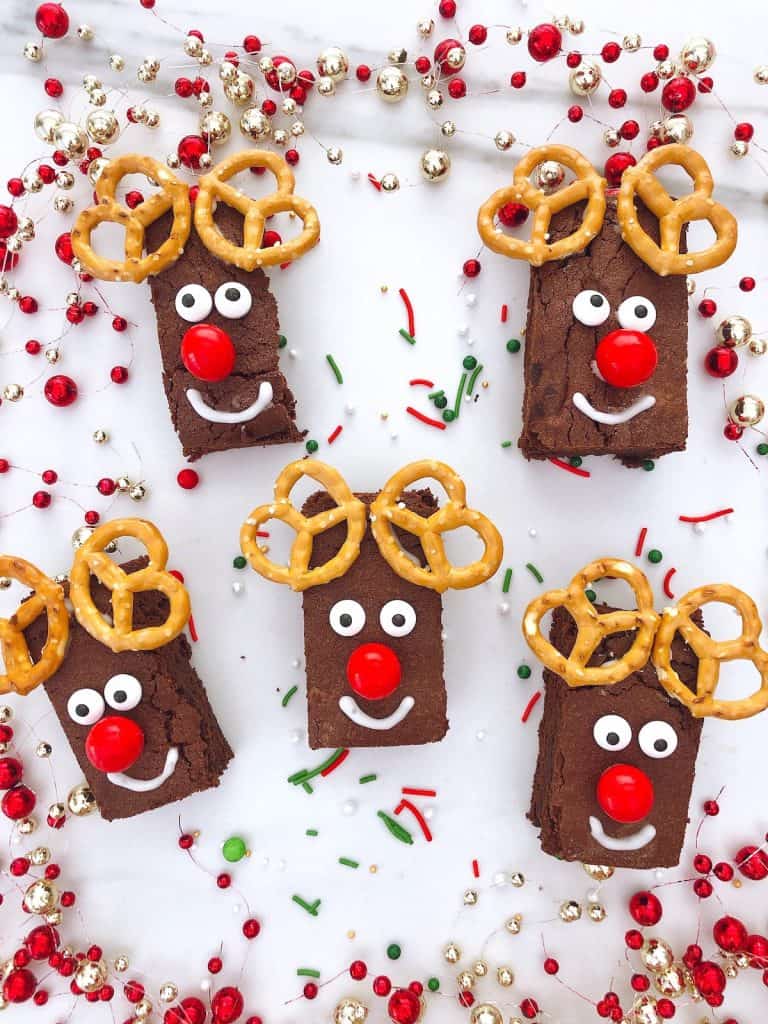Reindeer brownies