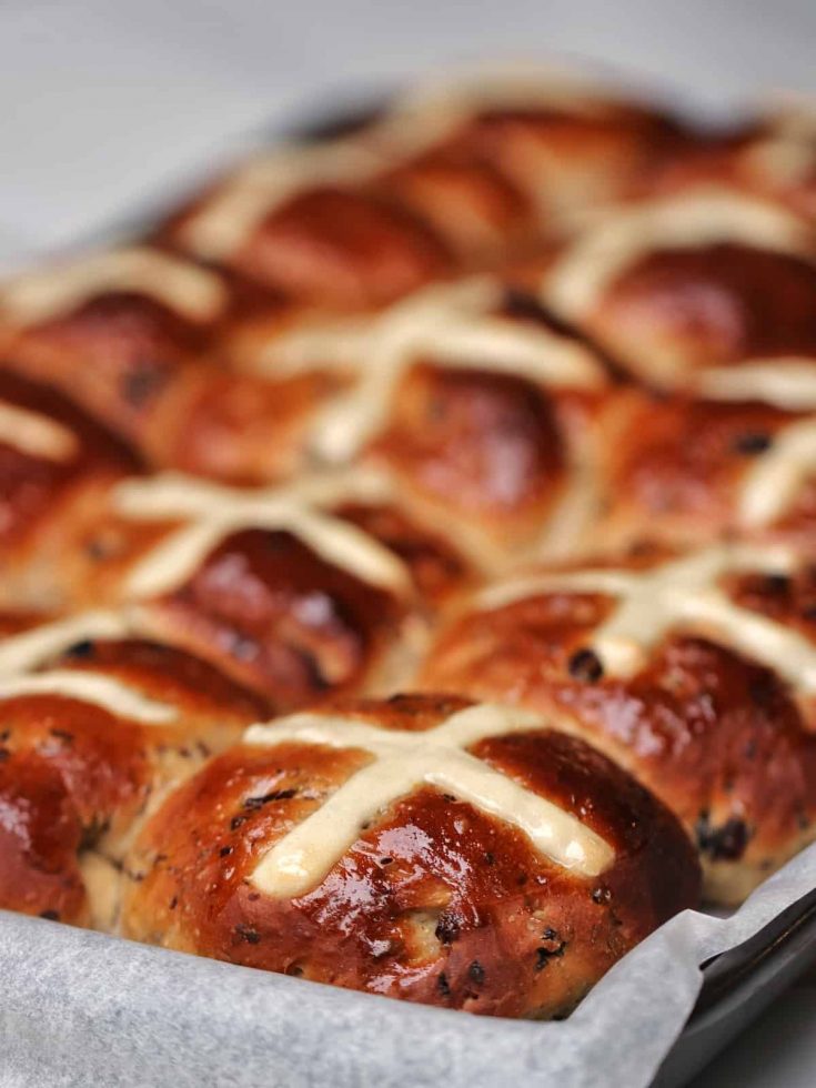 Thermomix Hot cross buns