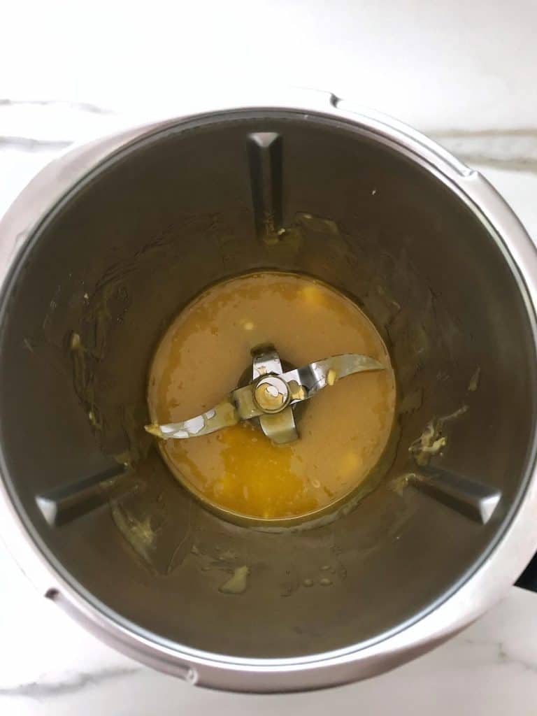 Melted butter in thermomix