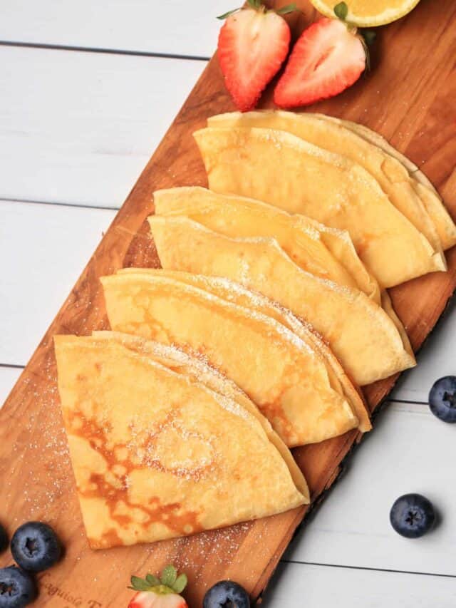Thermomix crepes on board