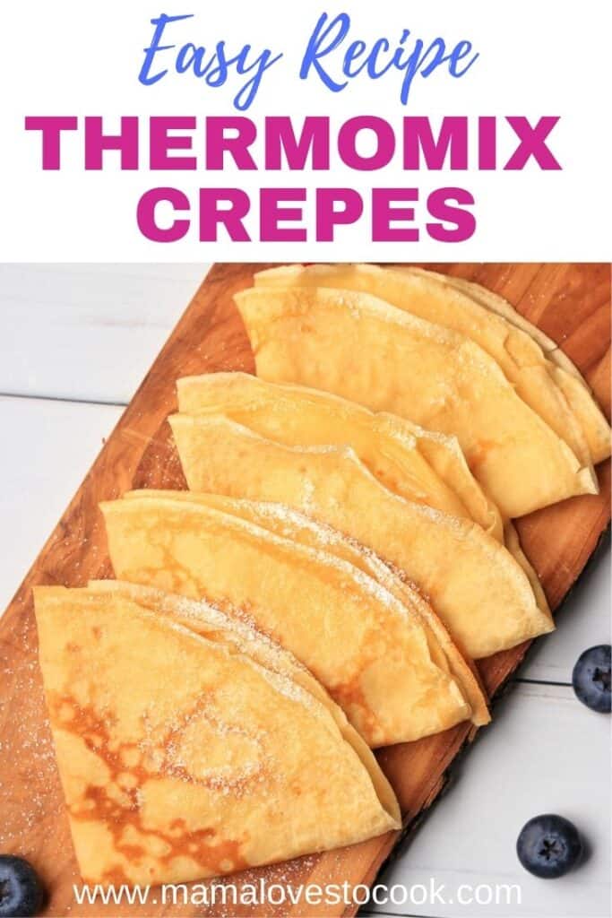 Thermomix crepes pinterest pin