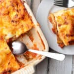 Thermomix vegetable lasagne.